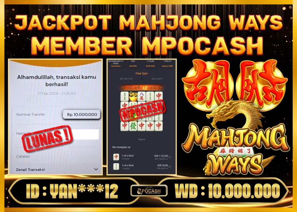 MPOCASH JACKPOT MAHJONG WAYS